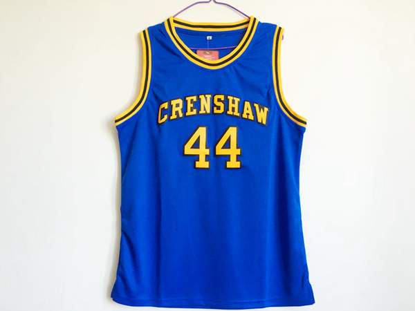 Crenshaw BRYANT #44 Blue Basketball Jersey