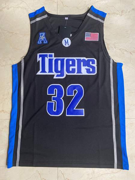 Memphis Tigers WISEMAN #32 Black NCAA Basketball Jersey