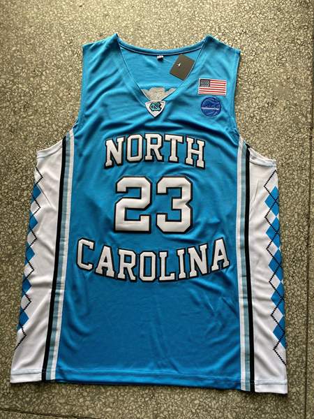 North Carolina Tar Heels JORDAN #23 Light Blue NCAA Basketball Jersey