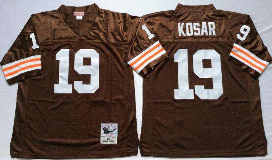 Cleveland Browns Brown Retro NFL Jersey