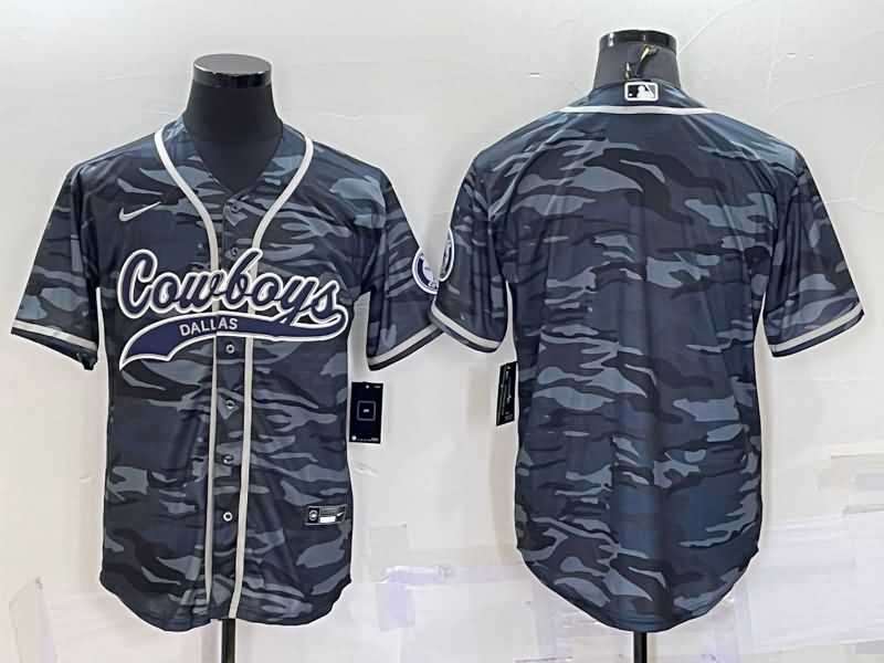 Dallas Cowboys Camouflage MLB&NFL Jersey 02