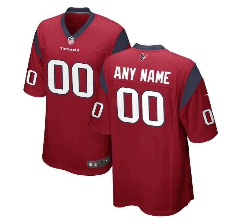 Houston Texans Red NFL Jersey