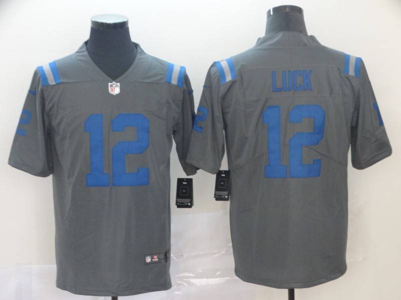Indianapolis Colts Grey Inverted Legend NFL Jersey