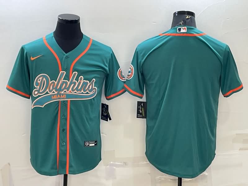 Miami Dolphins Green MLB&NFL Jersey