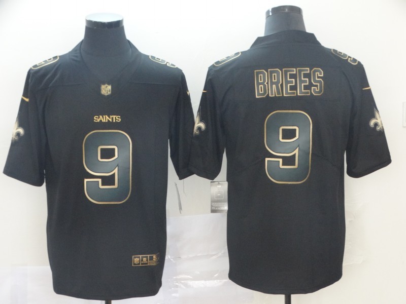 New Orleans Saints Black Gold Vapor Limited NFL Jersey