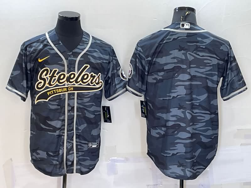 Pittsburgh Steelers Camouflage MLB&NFL Jersey
