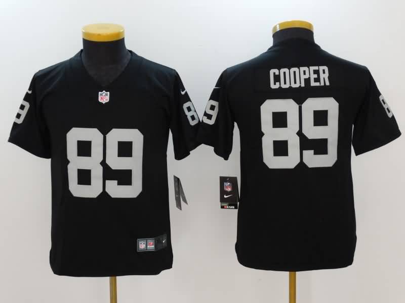 Las Vegas Raiders Kids COOPER #89 Black NFL Jersey