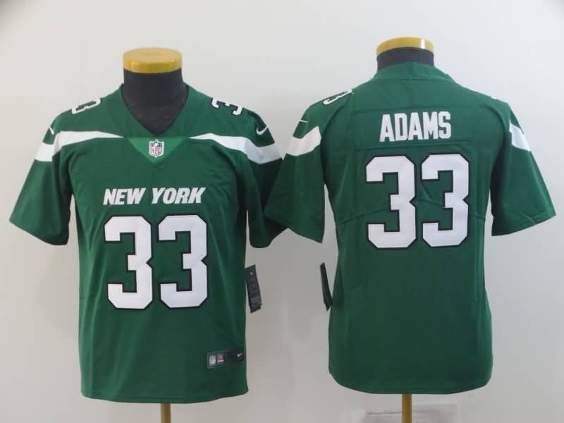 New York Jets Kids ADAMS #33 Green NFL Jersey