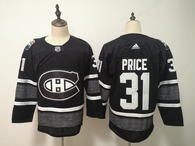 Montreal Canadiens 2019 PRICE #31 Black All Star NHL Jersey