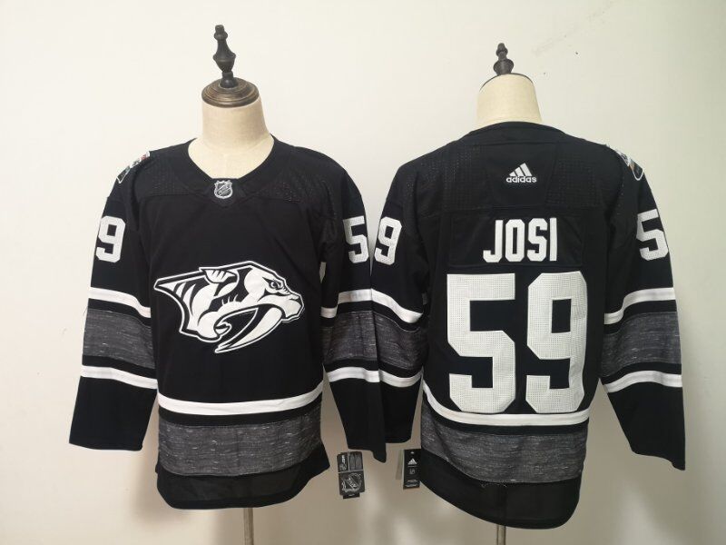 Nashville Predators 2019 JOSI #59 Black All Star NHL Jersey