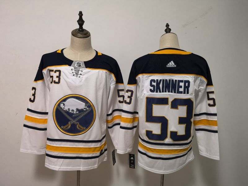 Buffalo Sabres SKINNER #53 White NHL Jersey