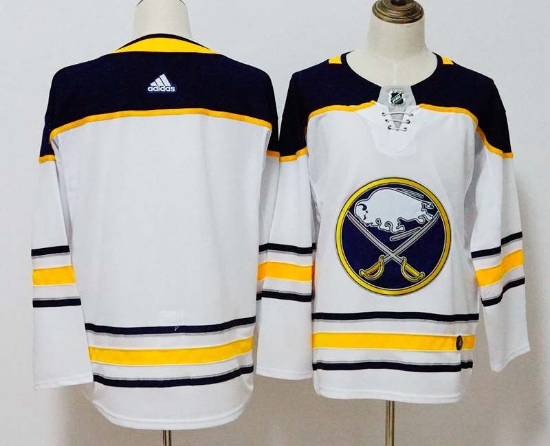 Buffalo Sabres Custom White NHL Jersey