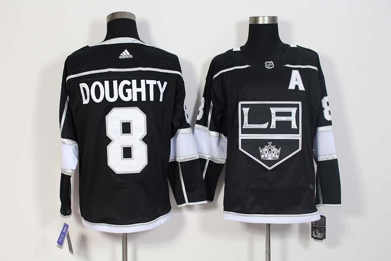 Los Angeles Kings DOUGHTY #8 Black NHL Jersey