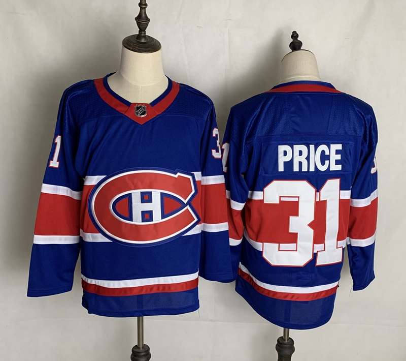 Montreal Canadiens PRICE #31 Blue Classics NHL Jersey