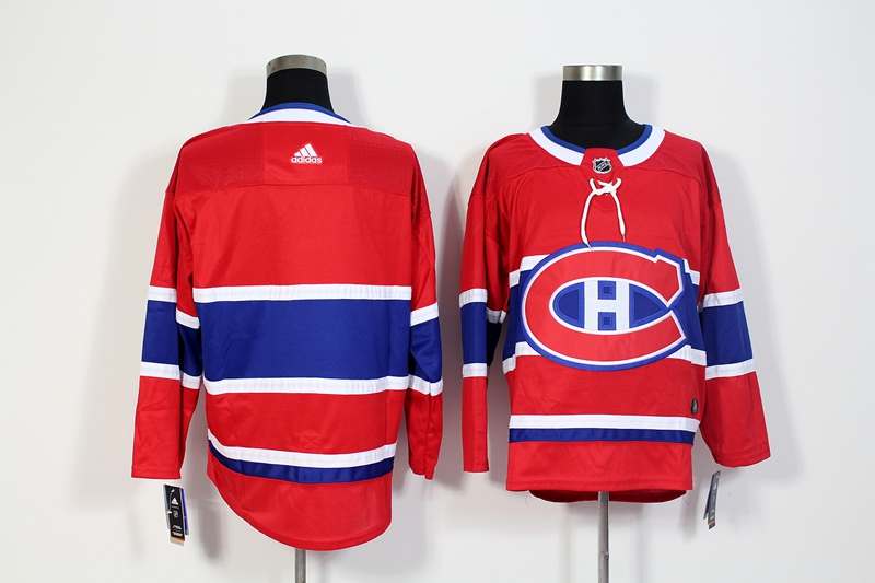 Montreal Canadiens Custom Red NHL Jersey