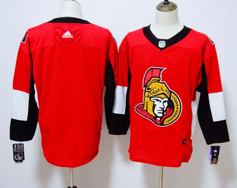 Ottawa Senators Custom Red NHL Jersey