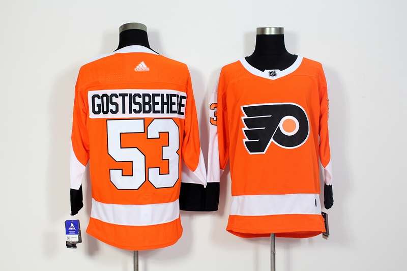 Philadelphia Flyers GOSTISBEHERE #53 Orange NHL Jersey