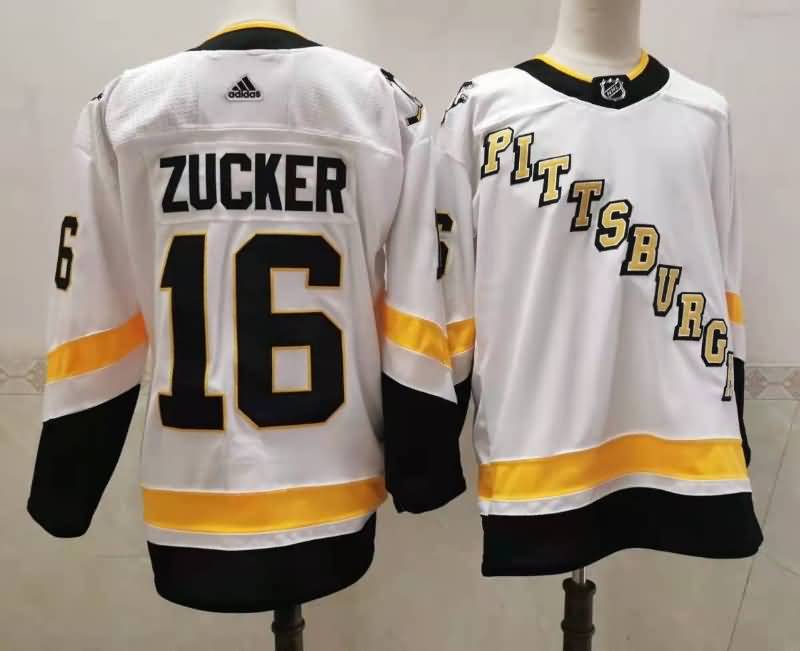 Pittsburgh Penguins ZUCKER #16 White NHL Jersey