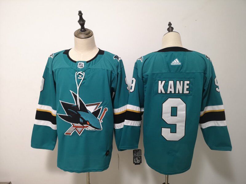 San Jose Sharks KANE #9 Blue NHL Jersey