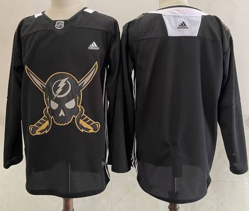Tampa Bay Lightning Custom Black NHL Jersey