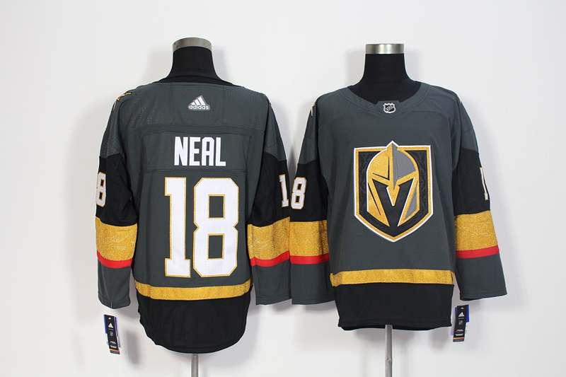 Vegas Golden Knights NEAL #18 Grey NHL Jersey