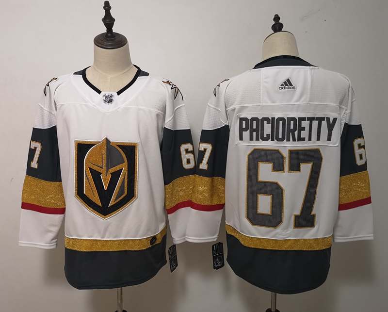 Vegas Golden Knights PACIORETTY #67 White NHL Jersey