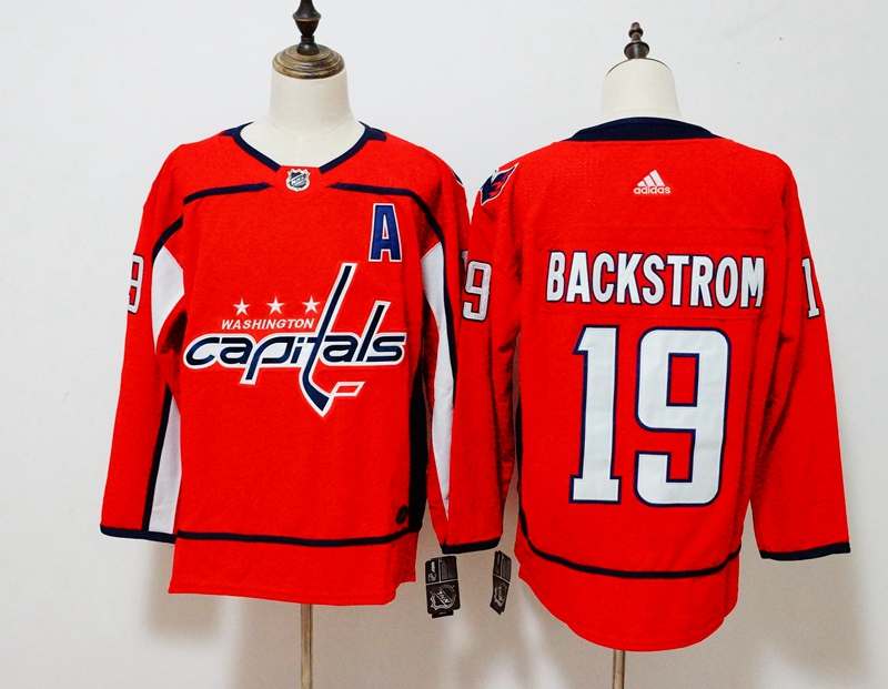 Washington Capitals BACKSTROM #19 Red NHL Jersey
