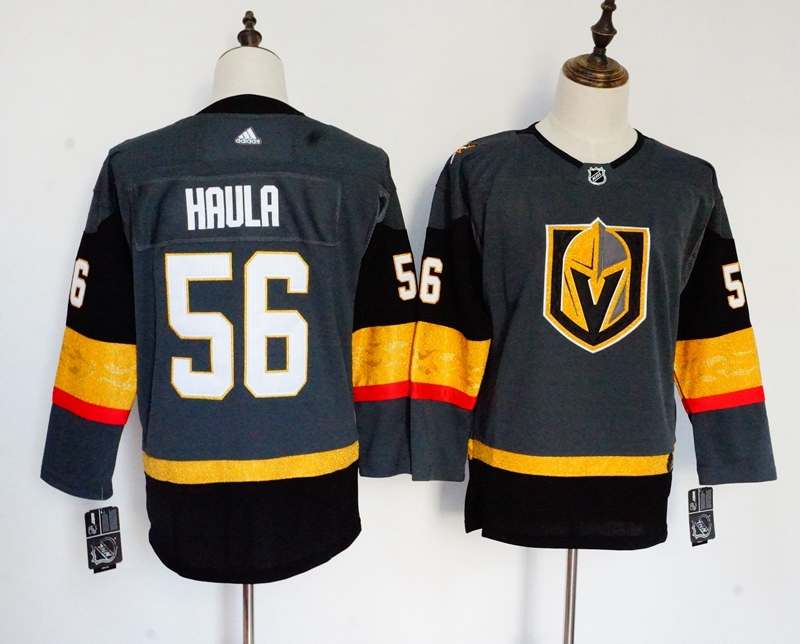 Vegas Golden Knights HAULA #56 Grey Women NHL Jersey