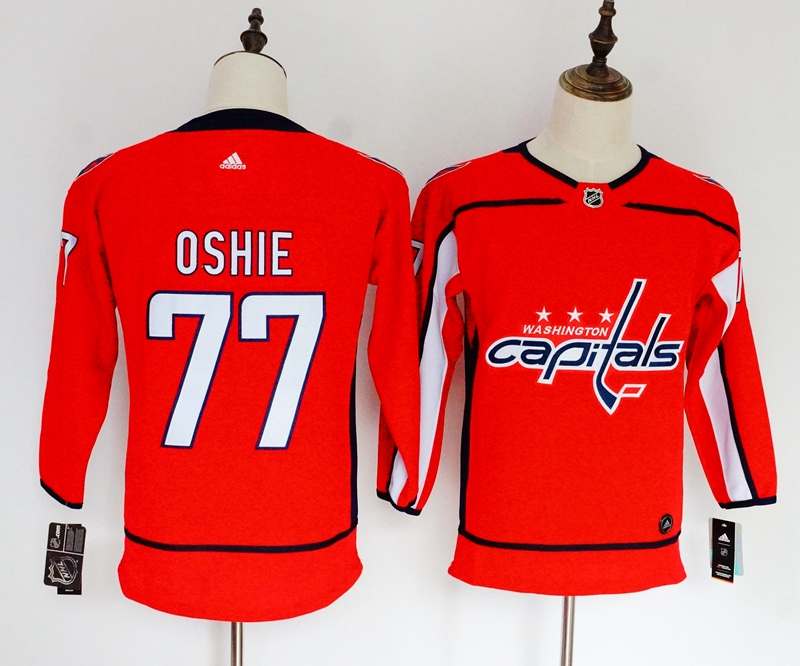 Washington Capitals OSHIE #77 Red Women NHL Jersey