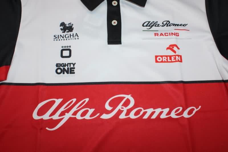 AAA(Thailand) Alfa Romeo 2021 Red Polo Soccer T-Shirt