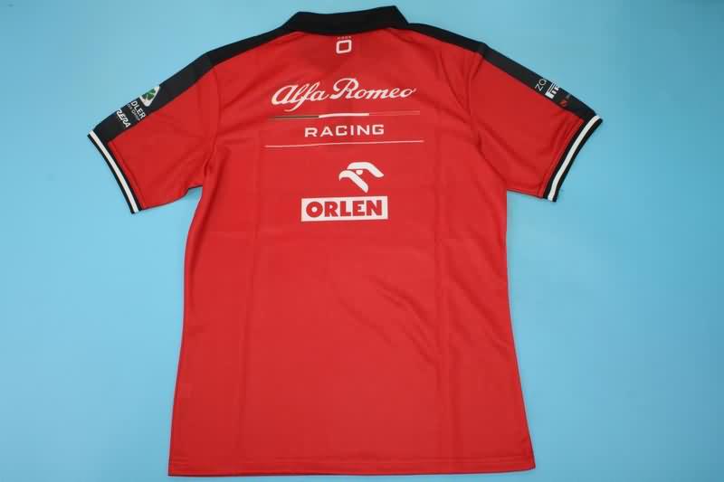 AAA(Thailand) Alfa Romeo 2021 Red Polo Soccer T-Shirt