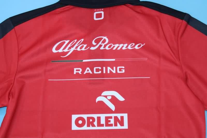 AAA(Thailand) Alfa Romeo 2021 Red Polo Soccer T-Shirt
