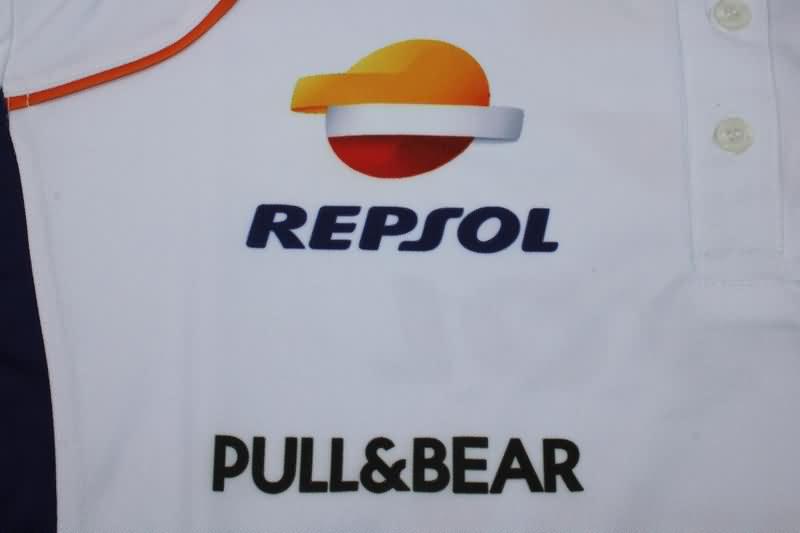 AAA(Thailand) Honda 2021 White Polo Soccer T-Shirt