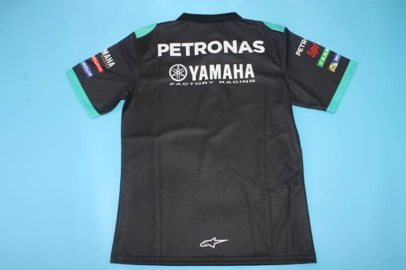 AAA(Thailand) Mercedes 2021 Black Polo Soccer T-Shirt 03