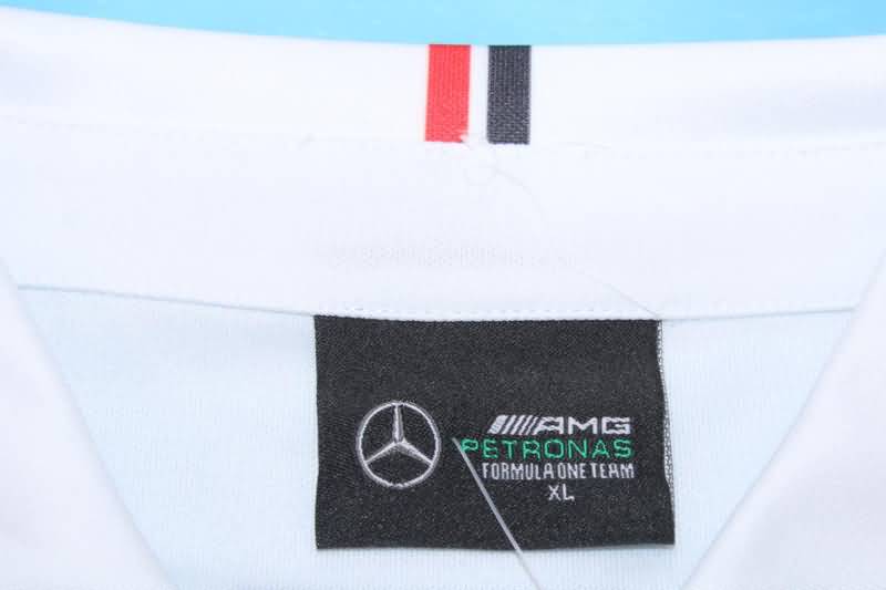 AAA(Thailand) Mercedes 2021 White Polo Soccer T-Shirt