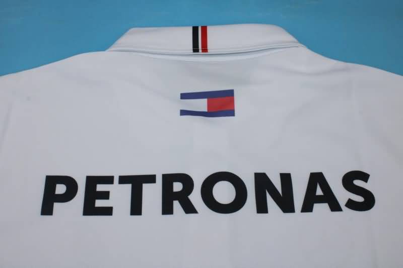 AAA(Thailand) Mercedes 2021 White Polo Soccer T-Shirt