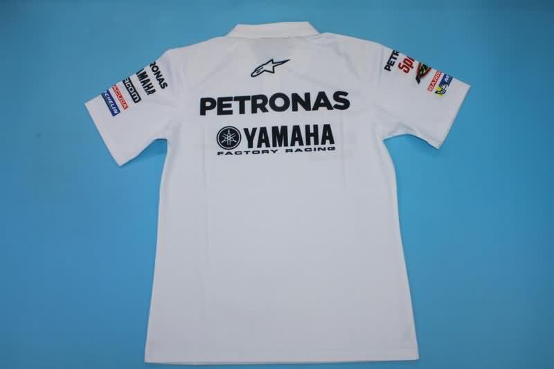 AAA(Thailand) Mercedes 2021 White Polo Soccer T-Shirt 02