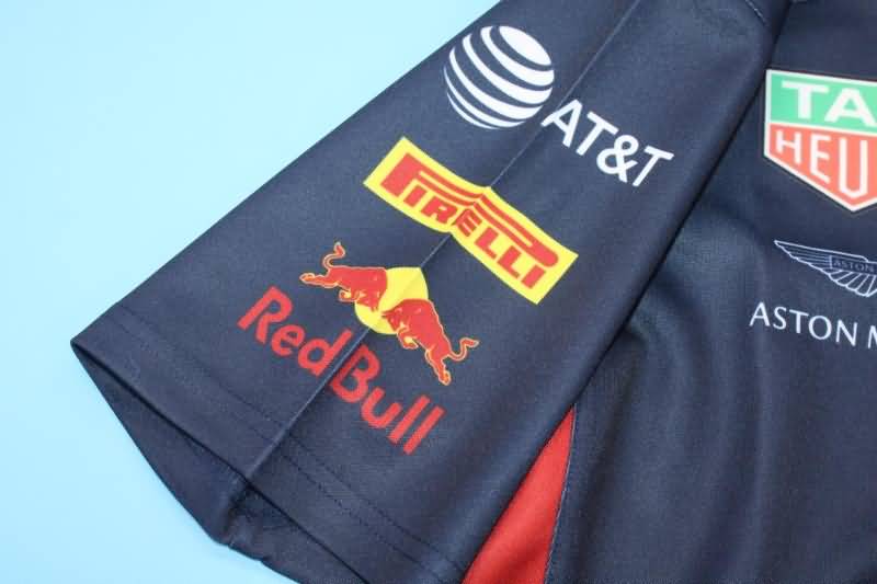 AAA(Thailand) Red Bull 2021 Black Polo Soccer T-Shirt