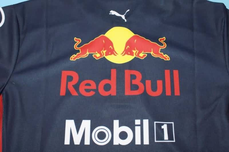 AAA(Thailand) Red Bull 2021 Black Polo Soccer T-Shirt