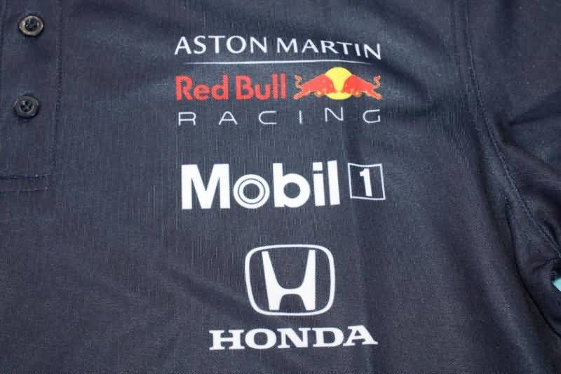 AAA(Thailand) Red Bull 2021 Dark Blue Polo Soccer T-Shirt