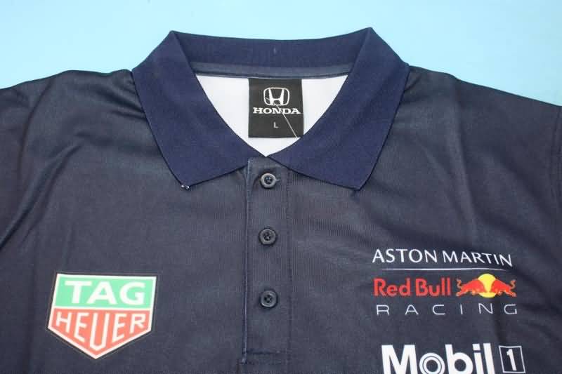 AAA(Thailand) Red Bull 2021 Dark Blue Polo Soccer T-Shirt