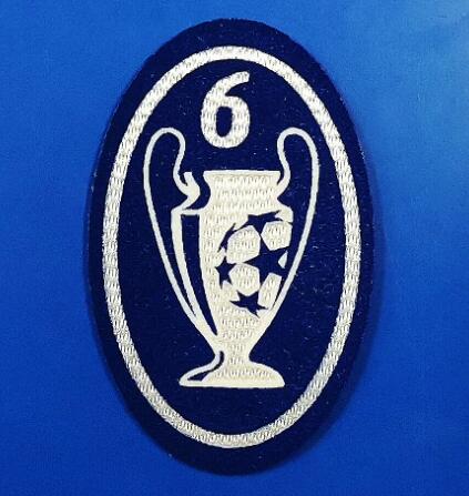 UCL 6 Trophy Retro Patch