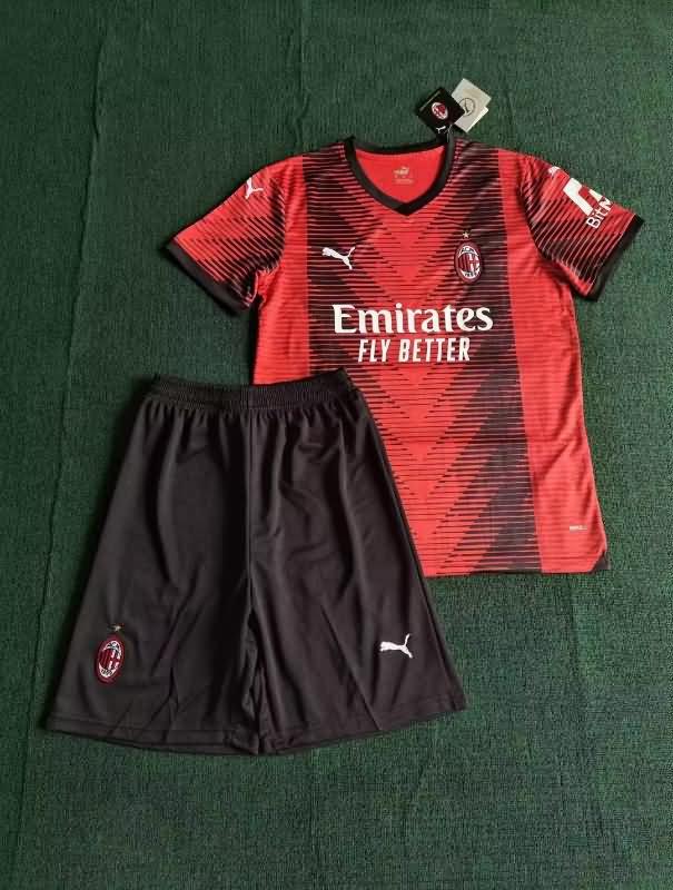 AC Milan 23/24 Home Soccer Jersey Leaked