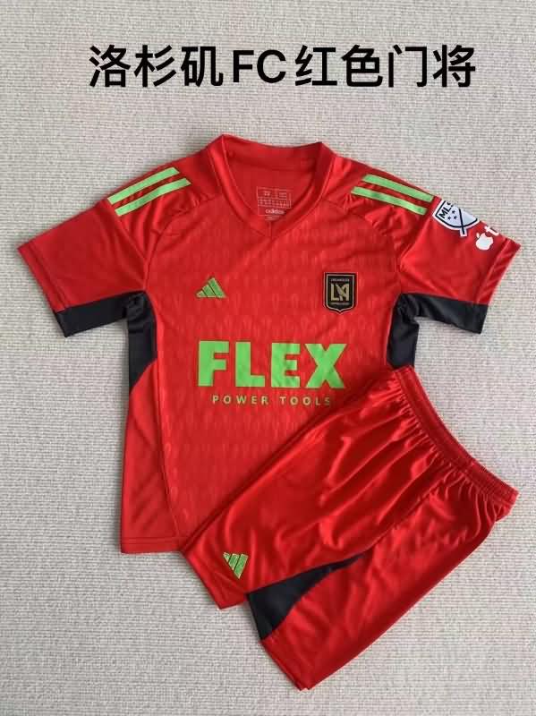 Los Angeles FC 2023 Goalkeeper Red Soccer Jersey