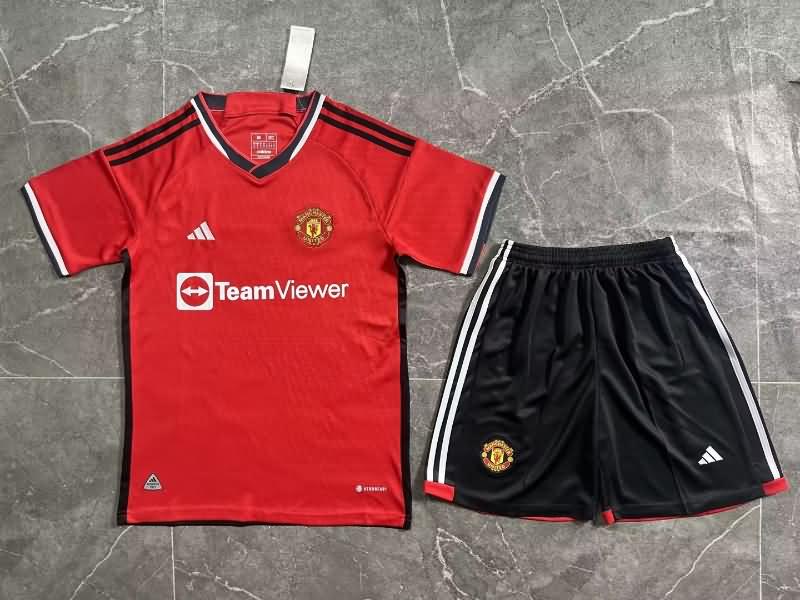 Manchester United 23/24 Home Soccer Jersey Leaked