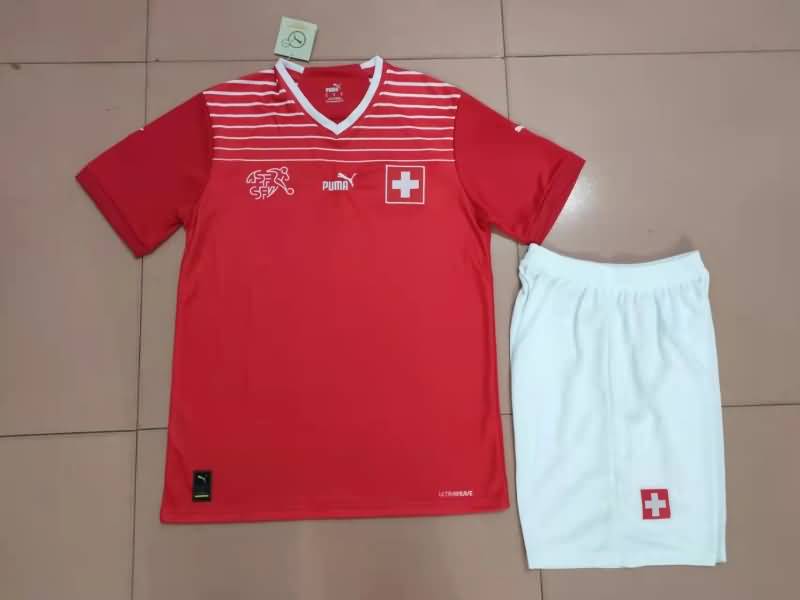 Switzerland 2022 Home Soccer Jersey