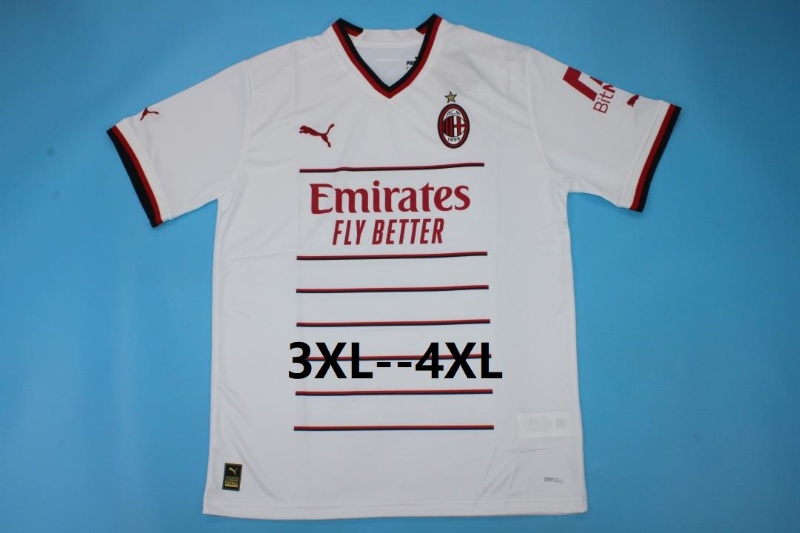 AAA(Thailand) AC Milan 22/23 Away Soccer Jersey (Big Size)