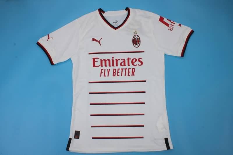 AAA(Thailand) AC Milan 22/23 Away Soccer Jersey(Player)