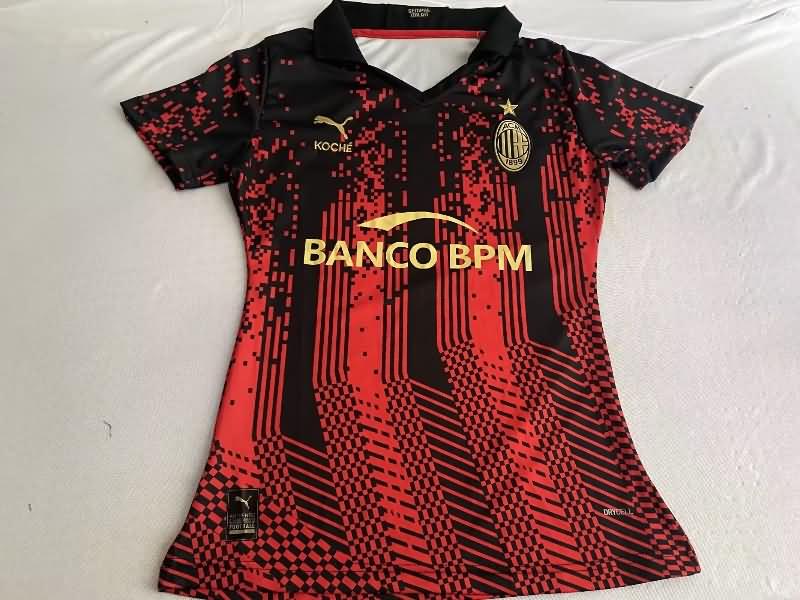 AAA(Thailand) AC Milan 22/23 Fourth Woman Soccer Jersey