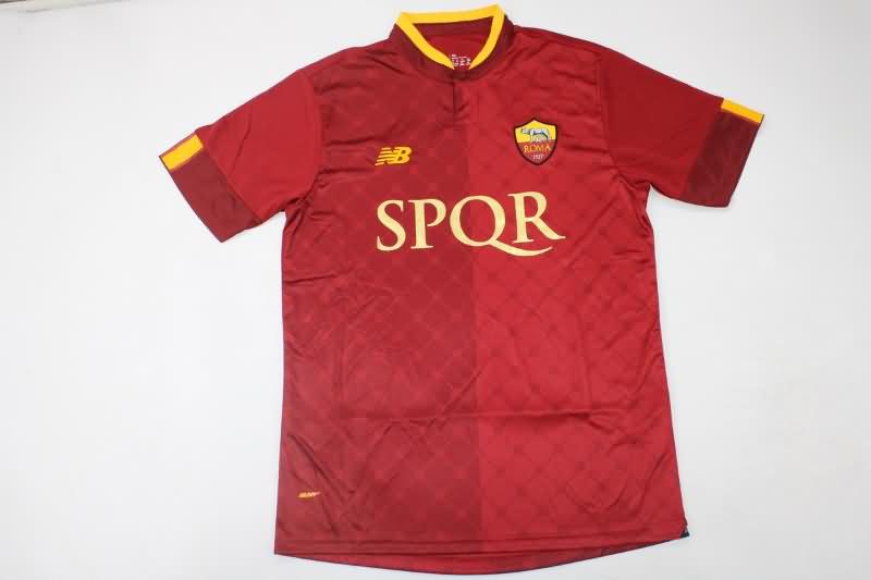 AAA(Thailand) AS Roma 22/23 Home Soccer Jersey New Sponsor